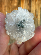 Load image into Gallery viewer, Clear Gem Apophyllite Encrusted Stalactite • Maharashtra, India

