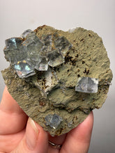 Load image into Gallery viewer, High Grade Blue YGX Fluorite Cluster – Yaogangxian Mine, Hunan, China | Collector Mineral Specimen
