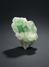 Load image into Gallery viewer, Mint Green Tourmaline 
And Pink Morganite on Matrix– Pegmatite Mineral Specimen from Pakistan
