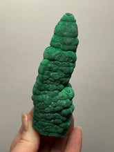 Load image into Gallery viewer, 4.5” High-Grade Malachite Stalactite “Cave” Formation | DR Congo | Mineral Collector Specimen
