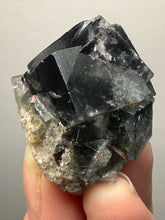 Load image into Gallery viewer, Rare Tenebrescent Color-Changing Cubic Fluorite | Hidden Forest Pocket — Diana Maria Mine, Frosterley, Weardale, County Durham, England
