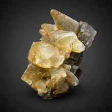 Load image into Gallery viewer, Isometric Fluorite &amp; Scalenohedral Calcite Specimen | Pakistan Mineral Collector Display Piece
