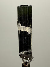 Load image into Gallery viewer, Dark Green Cap Stak Nala Tourmaline and Cleavelandite – Haramosh Mountains, Pakistan | Thumbnail Specimen
