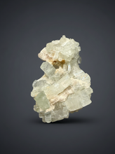 Load image into Gallery viewer, Light Mint Green Tourmaline on Matrix– Pegmatite Mineral Specimen from Pakistan

