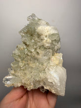 Load image into Gallery viewer, Chlorite-Included Quartz Cluster (Green Phantom Quartz) – Pakistan Mineral Specimen
