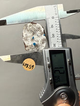 Load image into Gallery viewer, Rare Electric Blue Cavansite on Druzy Matrix – Collector Mineral Specimen | India
