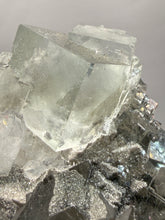 Load image into Gallery viewer, Cubic Fluorite Crystal Specimen | Chashan Mine, Chenzhou, Hunan, China | Collector Mineral Display
