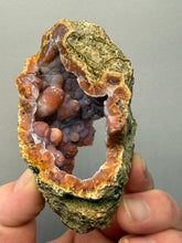 Load image into Gallery viewer, “Goblin Chalcedony” Pink &amp; Orange Druzy Botryoidal Stalactites — Tichka Massif, High Atlas, Morocco
