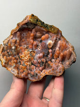 Load image into Gallery viewer, “Goblin Chalcedony” Pink &amp; Orange Druzy Botryoidal Stalactites — Tichka Massif, High Atlas, Morocco
