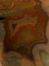 Load image into Gallery viewer, Moroccan Red and Orange Banded Agate Sahara | High Atlas | Polished
