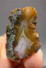 Load image into Gallery viewer, Moroccan Red and Orange Banded Agate Sahara | High Atlas | Polished
