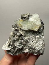 Load image into Gallery viewer, Premium Aquamarine with Mica on Matrix Collector Mineral Specimen – Nagar Valley, Pakistan
