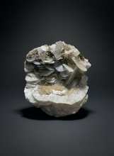 Load image into Gallery viewer, LARGE Silvery Bladed “Rose” Calcite Cluster – Yaogangxian Mine, Hunan, China
