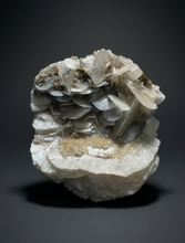 Load image into Gallery viewer, LARGE Silvery Bladed “Rose” Calcite Cluster – Yaogangxian Mine, Hunan, China

