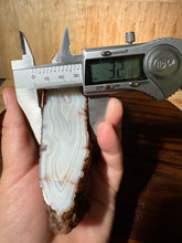 Load image into Gallery viewer, Rare Moroccan White Parallax Agate Collected by Indigenous Nomads | Ancient Beauty from the Sahara
