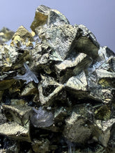 Load image into Gallery viewer, 3” New Find: Huanzala Mine Peru Sphalerite + Chalcopyrite + Apatite + Calcite + Quartz | Collector Display Specimen
