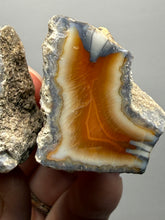 Load image into Gallery viewer, Premium Sumatra Agate Pair (Banded Chalcedony) Display Specimen | Indonesia
