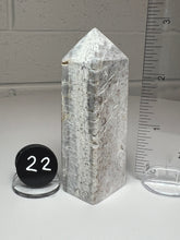 Load image into Gallery viewer, White Pseudomorph Agate after Anhydrite Obelisk Tower from Mexico
