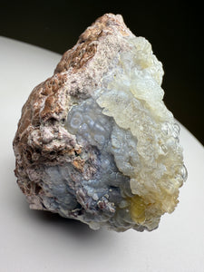 Hyalite Opal on Matrix • San Felipe Mine, Guanajuato, Mexico