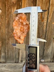 Orange Gem Heulandite • Maharashtra, India