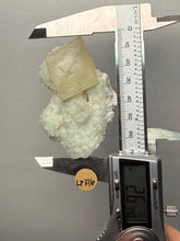 Load image into Gallery viewer, Rare Druzy Golden “Diamond” Calcite on Zeolite Matrix — Maharashtra, India | Collector Cabinet Specimen
