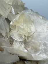 Load image into Gallery viewer, Silvery Bladed “Rose” Calcite Cluster – Yaogangxian Mine, Hunan, China
