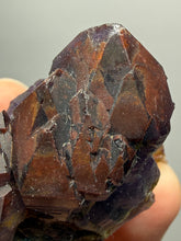 Load image into Gallery viewer, Premium Hematite-Phantom Deep Magenta Ametrine Cluster | Deccan Traps, India | Collector Mineral Specimen
