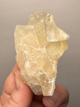 Load image into Gallery viewer, Rare Druzy Golden “Diamond” Calcite on Zeolite Matrix — Maharashtra, India | Collector Cabinet Specimen

