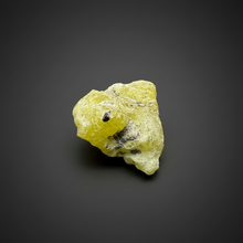 Load image into Gallery viewer, Vibrant Yellow Brucite Thumbnail Mineral Specimen | Collector Crystal from Killa Saifullah District in Balochistan Province, Pakistan
