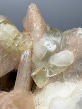 Load image into Gallery viewer, High-Grade Green Apophyllite on Stilbite Zeolite | Premium Indian Mineral Specimen
