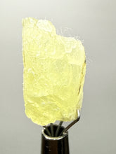 Load image into Gallery viewer, Vibrant Yellow Brucite Thumbnail Mineral Specimen | Collector Crystal from Killa Saifullah District in Balochistan Province, Pakistan
