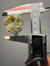 Load image into Gallery viewer, Hessonite Garnet Cluster on Matrix – Natural Collector Specimen from Pakistan | High-Grade Orange-Red Garnet Crystals
