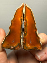 Load image into Gallery viewer, Premium Sumatra Agate Pair (Banded Chalcedony) Display Specimen | Indonesia
