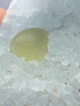 Load image into Gallery viewer, Rare Botryoidal Yellow Fluorite on Quartz Matrix  Collector Mineral Specimen – Maharashtra, India
