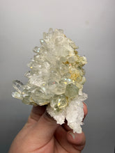 Load image into Gallery viewer, Chlorite-Included Quartz Cluster (Green Phantom Quartz) – Pakistan Mineral Specimen
