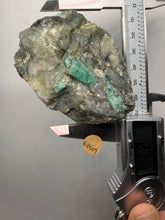 Load image into Gallery viewer, Emerald Variety Green Beryl on Matrix | Northern Bahia, Brazil | Collector Mineral Display Specimen
