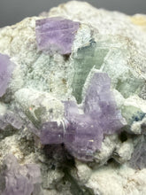 Load image into Gallery viewer, Purple Apatite on Matrix Collector Mineral Specimen from Paprok, Afghanistan
