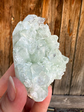 Load image into Gallery viewer, Mint Green Apophyllite Cluster • Maharashtra, India
