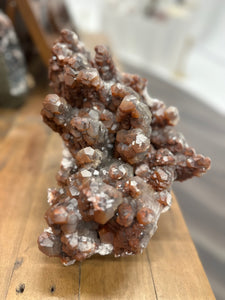 Red Daye Tower Calcite Cluster • Hubei Daye, China