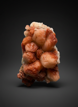 Load image into Gallery viewer, LARGE Rare Red Druzy Apophyllite with Red Stilbite Cluster Zeolite | India | Collector Mineral Specimen
