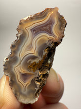 Load image into Gallery viewer, Polished Malawi Agate Half – High-Grade African Banded Agate Display Specimen
