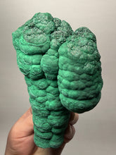 Load image into Gallery viewer, 6.4” High-Grade Malachite Stalactite “Cave” Formation | DR Congo | Mineral Collector Specimen
