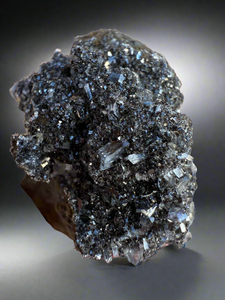 Druzy Black Apophyllite • Maharashtra, India
