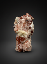 Load image into Gallery viewer, Rare Red + Green Apophyllite Crystal Cluster – High Grade Collector Mineral Specimen | India
