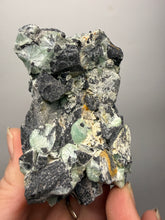 Load image into Gallery viewer, High-Grade Green Wavellite Collectors Specimen - Radiating Botryoidal Crystal Formation - Arkansas, USA

