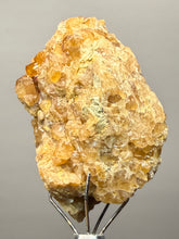 Load image into Gallery viewer, Hessonite Garnet Cluster on Matrix – Natural Collector Specimen from Pakistan | High-Grade Orange-Red Garnet Crystals

