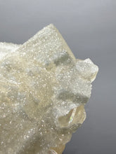 Load image into Gallery viewer, Rare Druzy Golden “Diamond” Calcite on Zeolite Matrix — Maharashtra, India | Collector Cabinet Specimen
