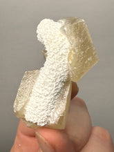 Load image into Gallery viewer, Rare Druzy Golden “Diamond” Calcite on Zeolite Matrix — Maharashtra, India | Collector Cabinet Specimen
