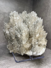 Load image into Gallery viewer, Dipyramidal Golden Rainbow Calcite with Pyrite from China
