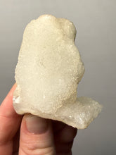 Load image into Gallery viewer, High-Grade “Dream Cloud” Druzy Chalcedony Stalactite — Maharashtra, India (Collector Display Specimen)
